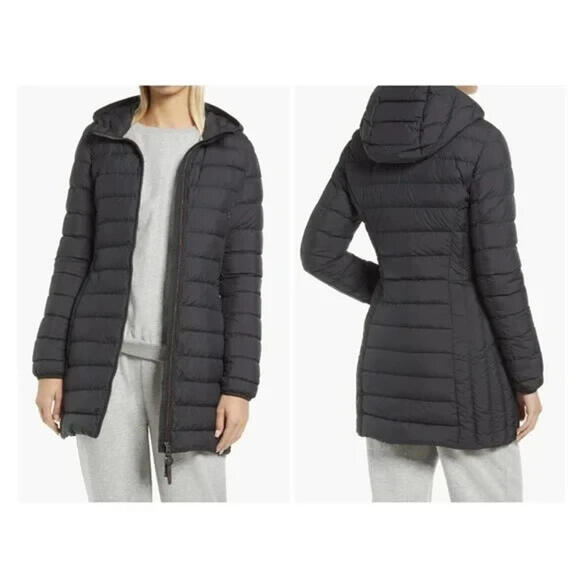 NEW, Parajumpers Irene 600-Fill-Power Down Puffer Long Jacket Sz S #C4296 - Picture 1 of 15
